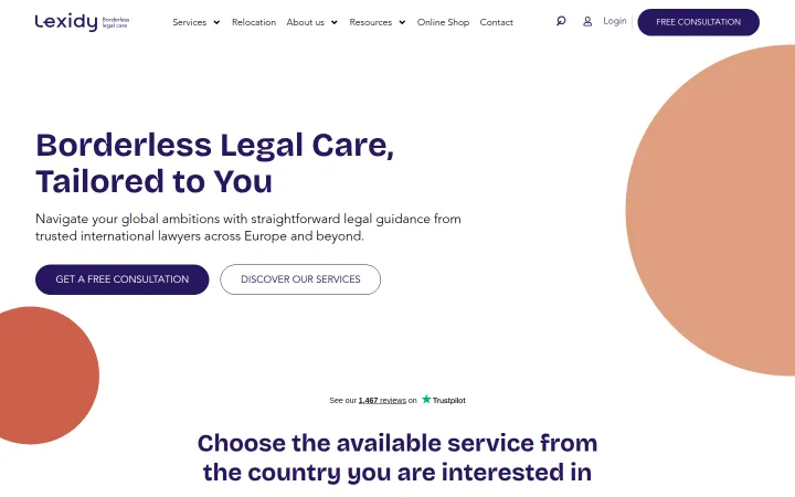 Первый экран официального сайта lexidy.com, снимок от 14.10.2026